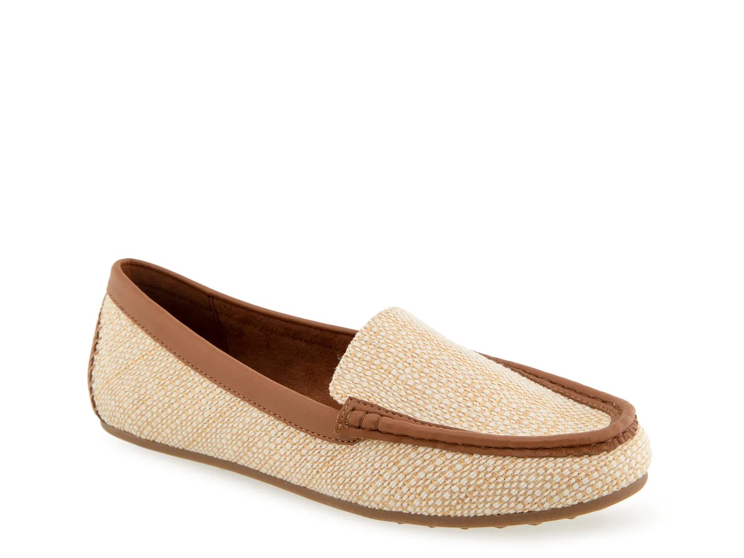 Балетки Aerosoles Overdrive Loafer, Natural/Brown