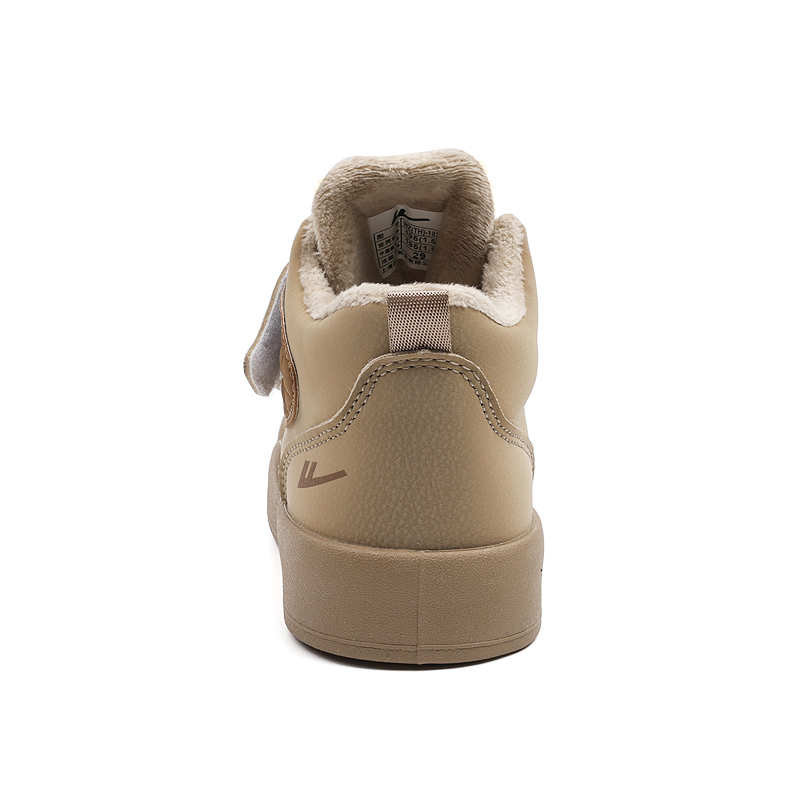 Теплые и износостойкие детские скейтерские кроссовки мид-топ Khaki Brown Kids' — фото 4