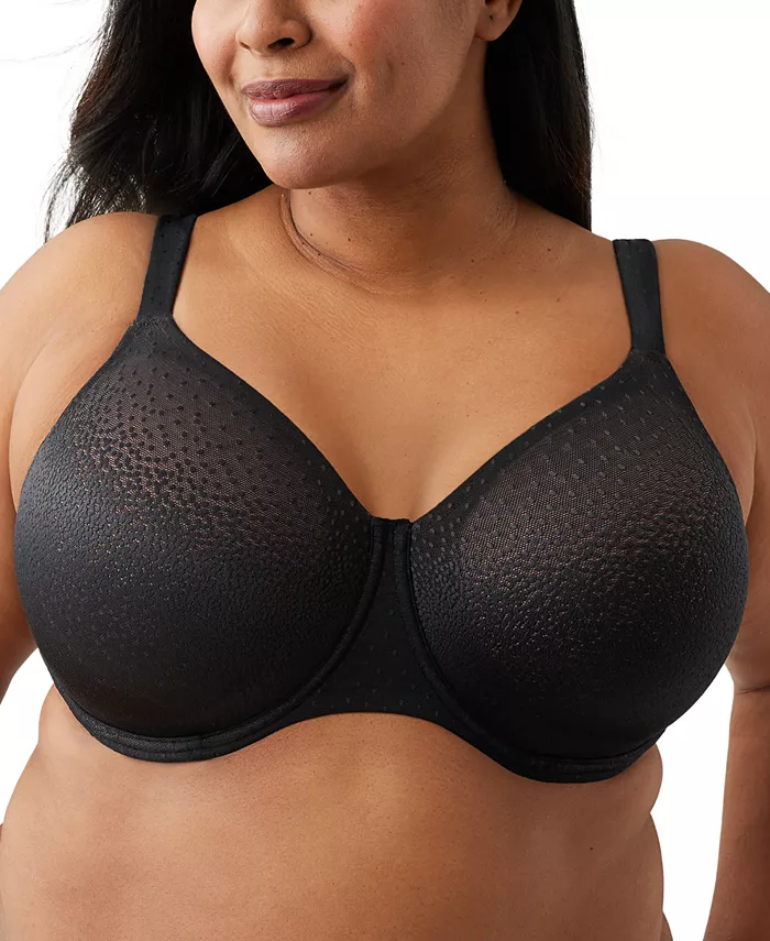 

Бюстгальтер с косточками Plus Size Back Appeal, чашки H-K, модель 855403 Wacoal, черный