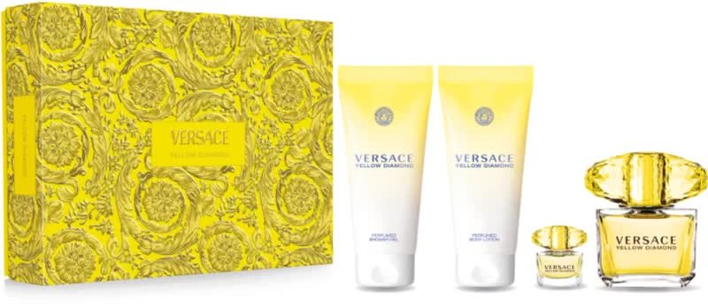 

Набор косметики Versace Yellow Diamond, 4 предмета.