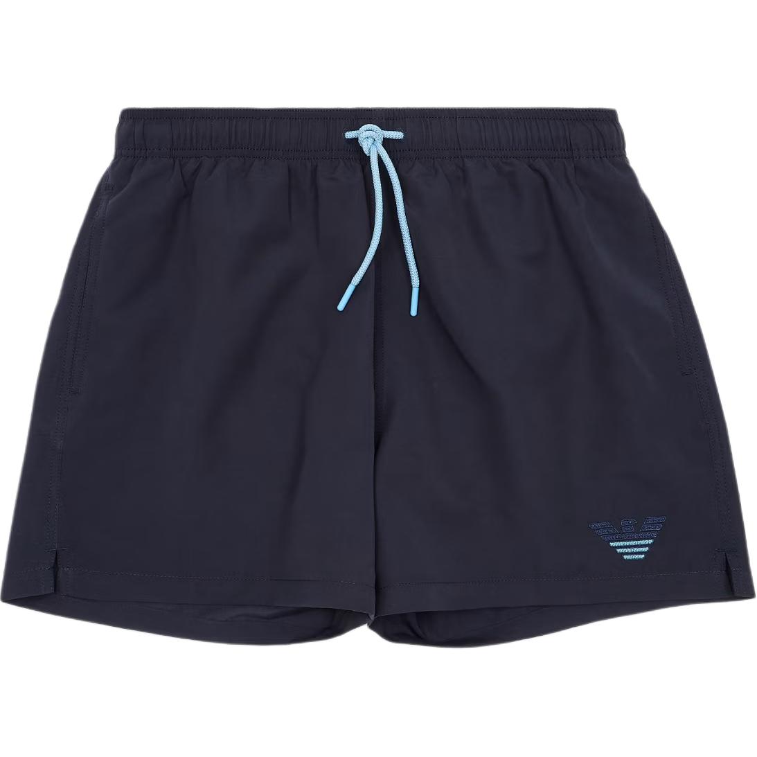 

Плавательные шорты с двухцветной вышивкой Eagle EMPORIO ARMANI, синий