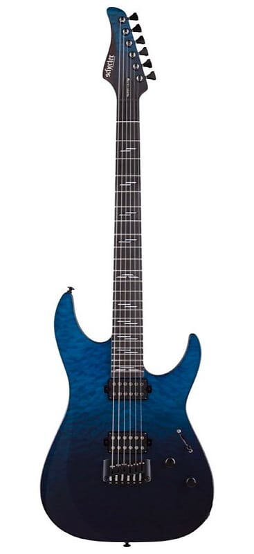 

Электрогитара Schecter Reaper-6 Elite Deep Ocean Blue Electric Guitar