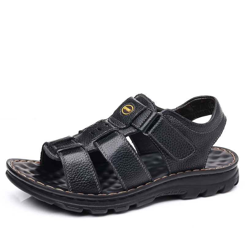 

POPULAR ROUSE PR Пляжные сандалии мужские черные, цвет Black