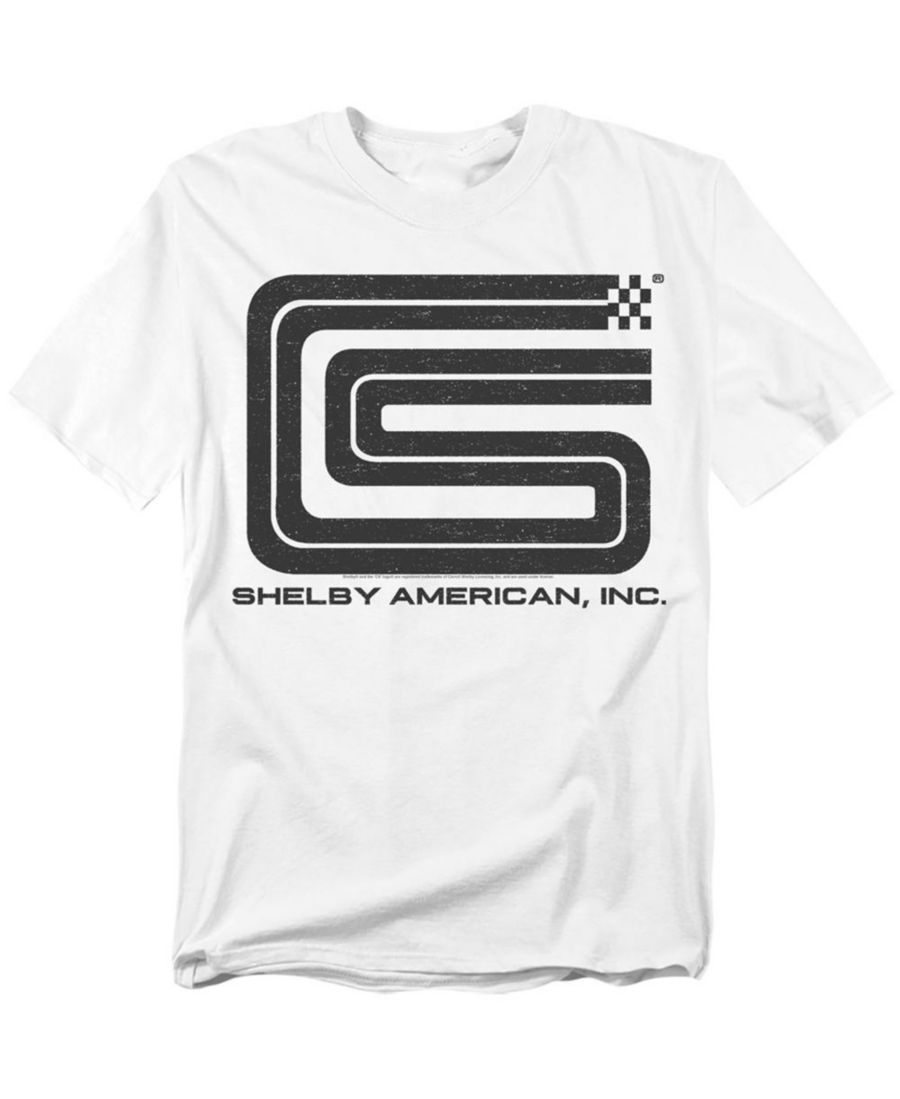 

Мужская винтажная футболка-рубашка Carroll Shelby Shelby Cobra, White, Белый, Мужская винтажная футболка-рубашка Carroll Shelby Shelby Cobra, White