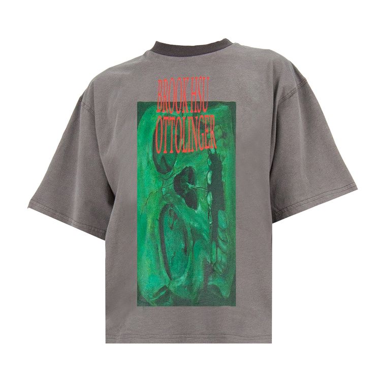 

Футболка Ottolinger Oversized T-Shirt 'Dark Grey', серый