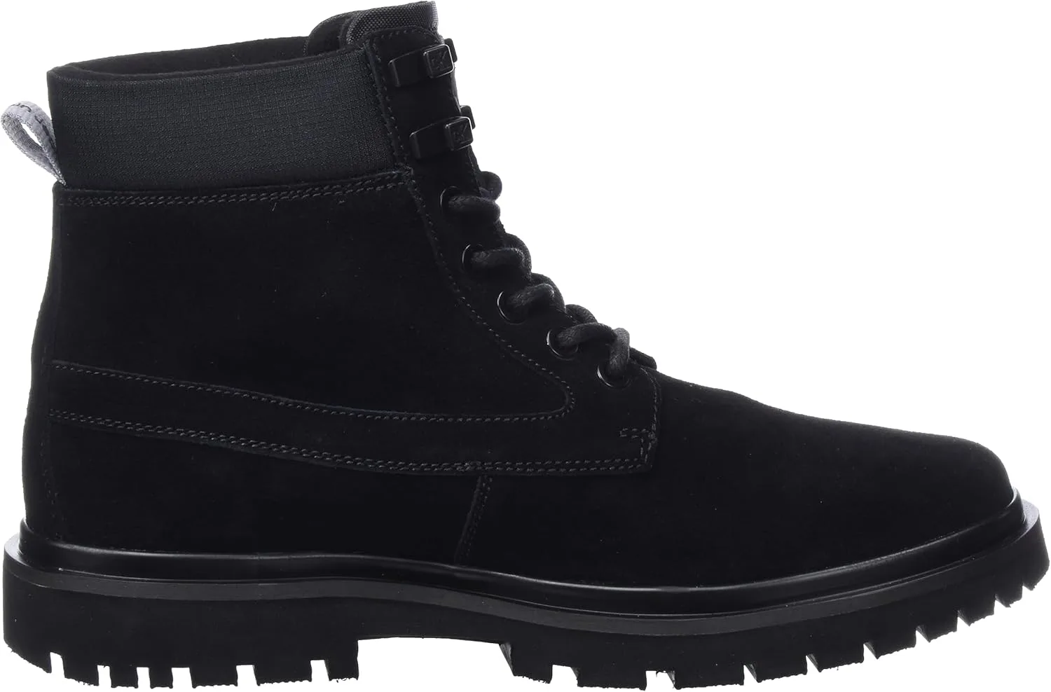 Мужские ботильоны Calvin Klein Eva Mid на шнуровке, черный — фото 4