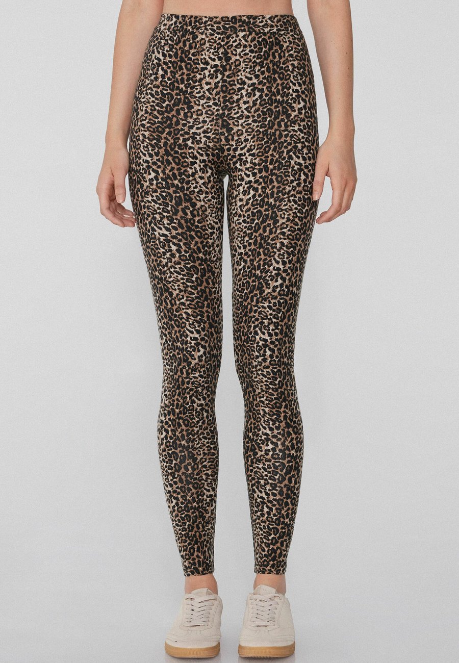 

Брюки Tezenis Leggings, Animal/Light Brown