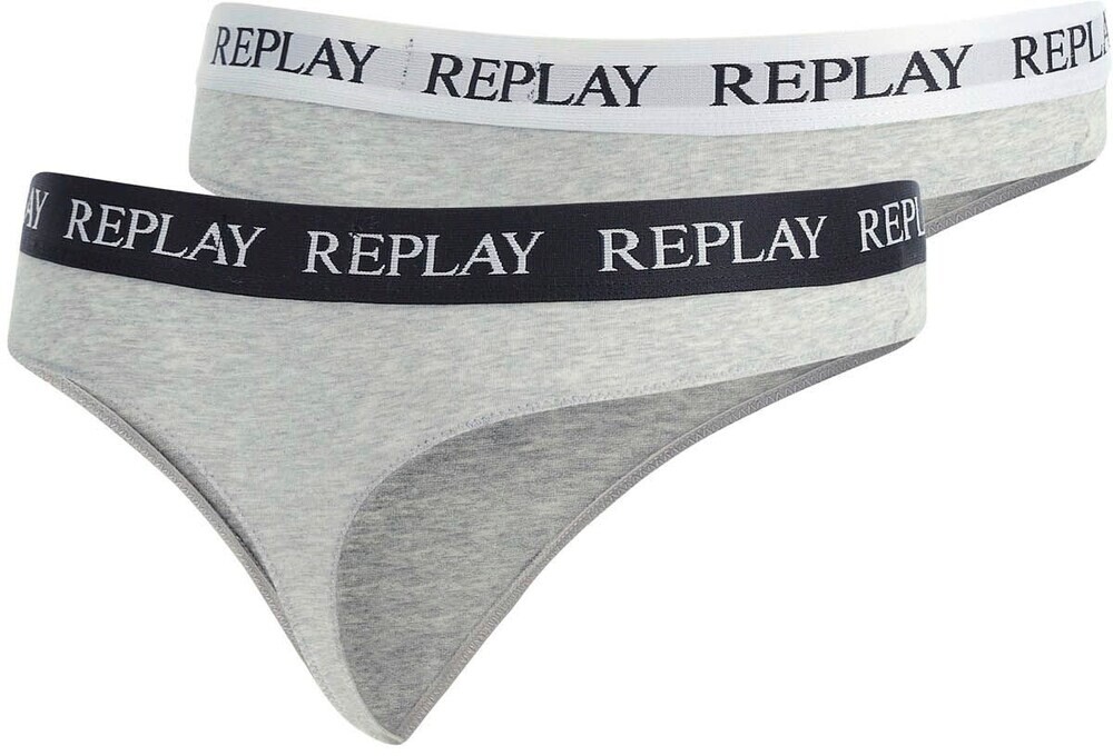 

Стринги REPLAY, серый