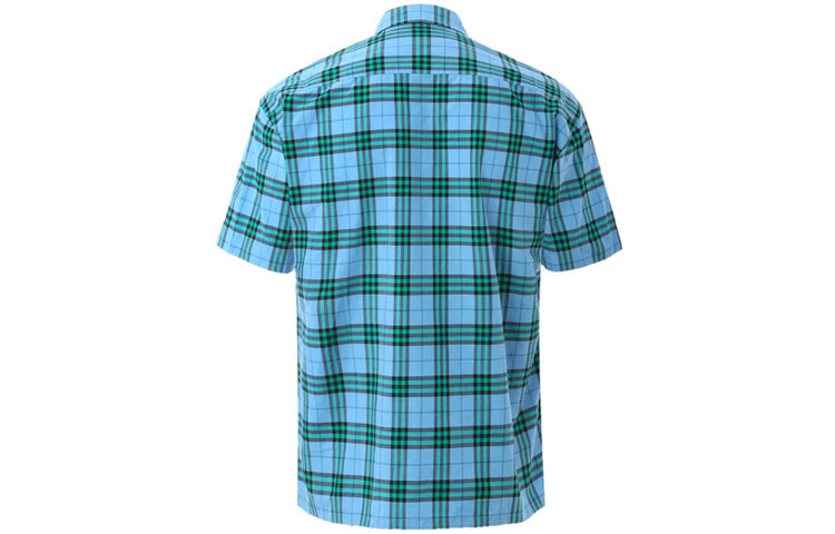Мужская рубашка Burberry, цвет Blue/Green Plaid — фото 2