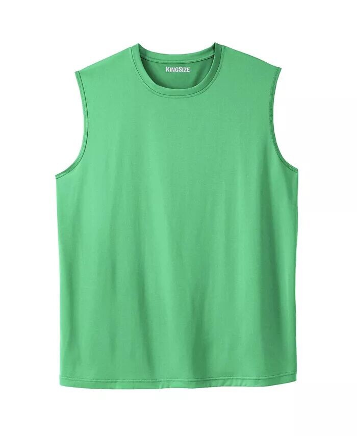 

Футболка Big & Tall No Sweat Muscle KingSize, зеленый