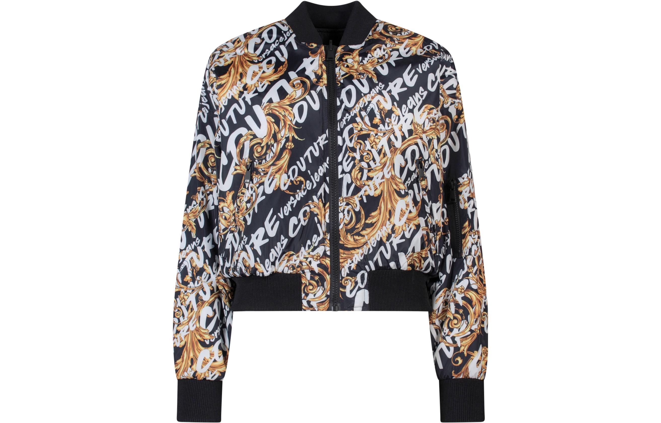 

VERSACE JEANS COUTURE Куртка FW22 женская черная, Black