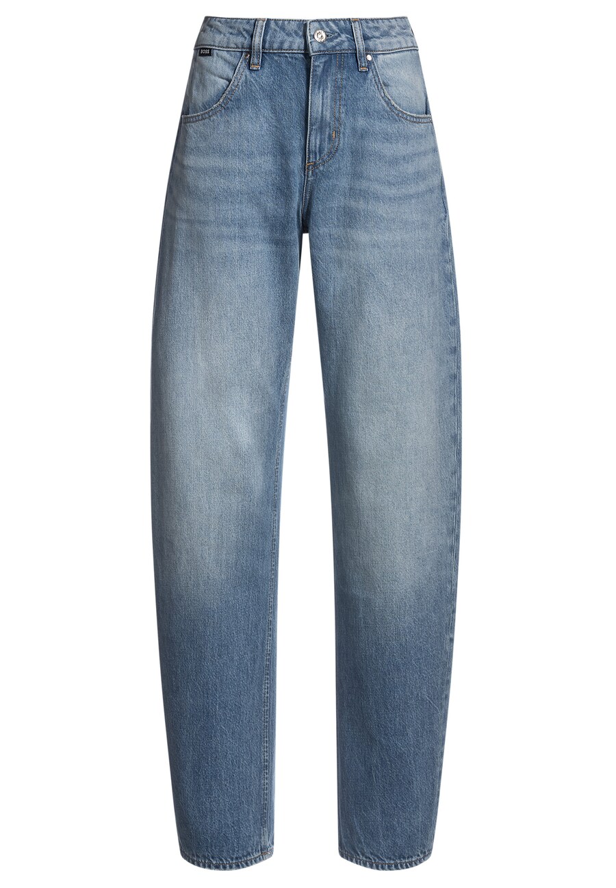 

Джинсы свободного кроя BOSS Daelya, синий деним