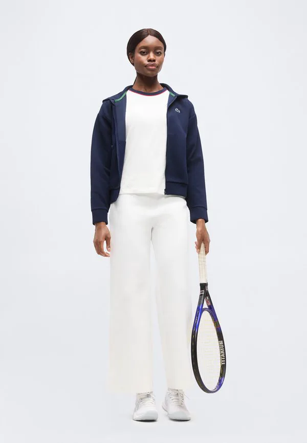 Куртка с капюшоном и толстовка на молнии Lacoste Sport, Navy Blue — фото 2