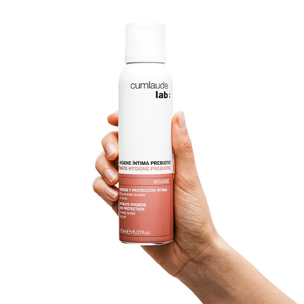Мусс для женской интимной гигиены Higiene Íntima Prebiotic Cumlaude Lab, 150 ml — фото 2