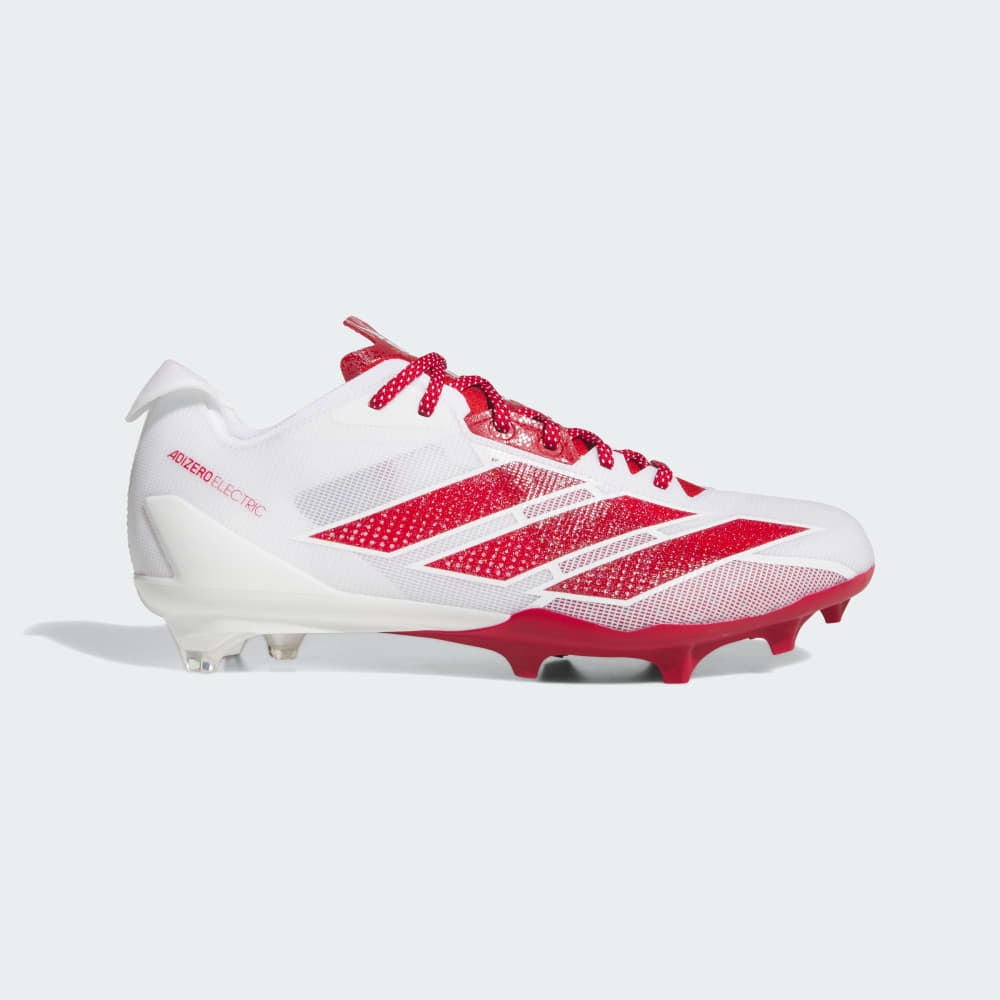 

Бутсы Adidas Adizero Electric II Football Cleats, цвет Cloud White/Team Power Red 2/Cloud White