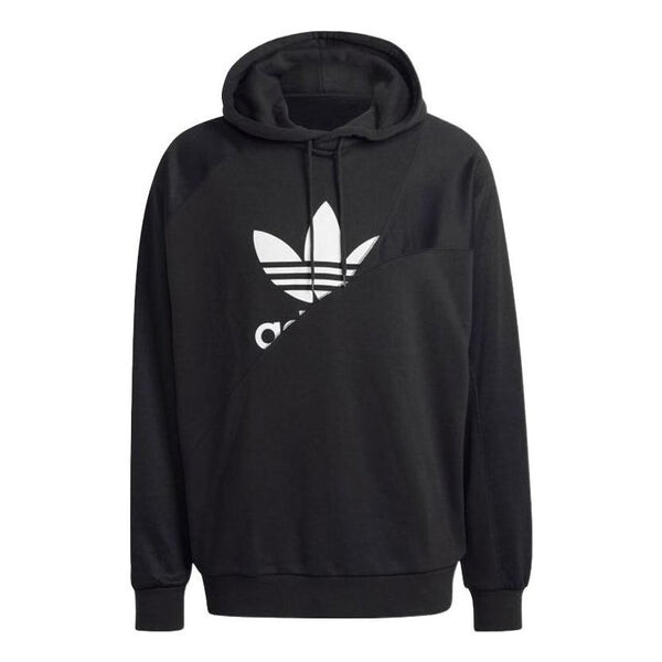 

Толстовка Men's adidas originals Bld Ft Hoody Hl Casual Printing Hooded Long Sleeves Black, мультиколор