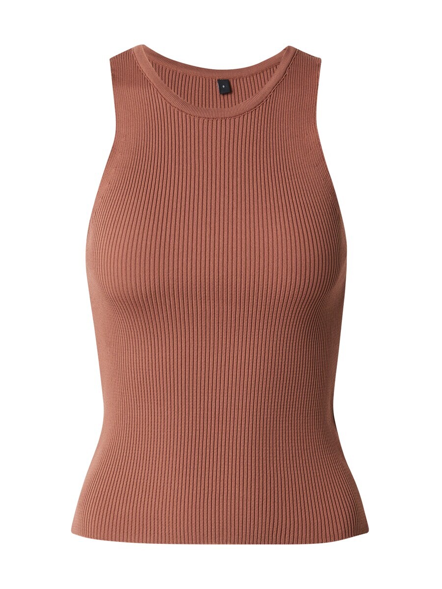 

Топ Trendyol Knitted Top, коричневый