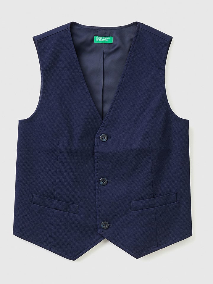 

Жилет Benetton, темно-синий