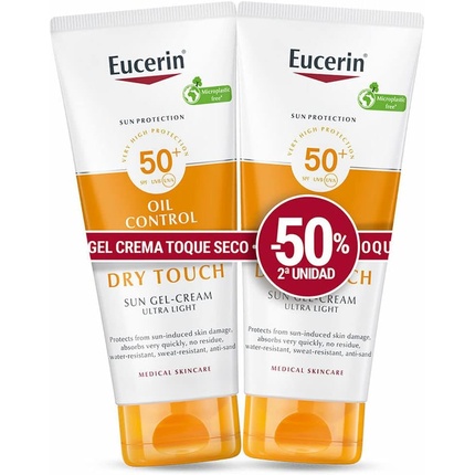 

Крем-гель Sensitive Protect Toque Seco SPF 50+ - Упаковка из 2 шт Eucerin
