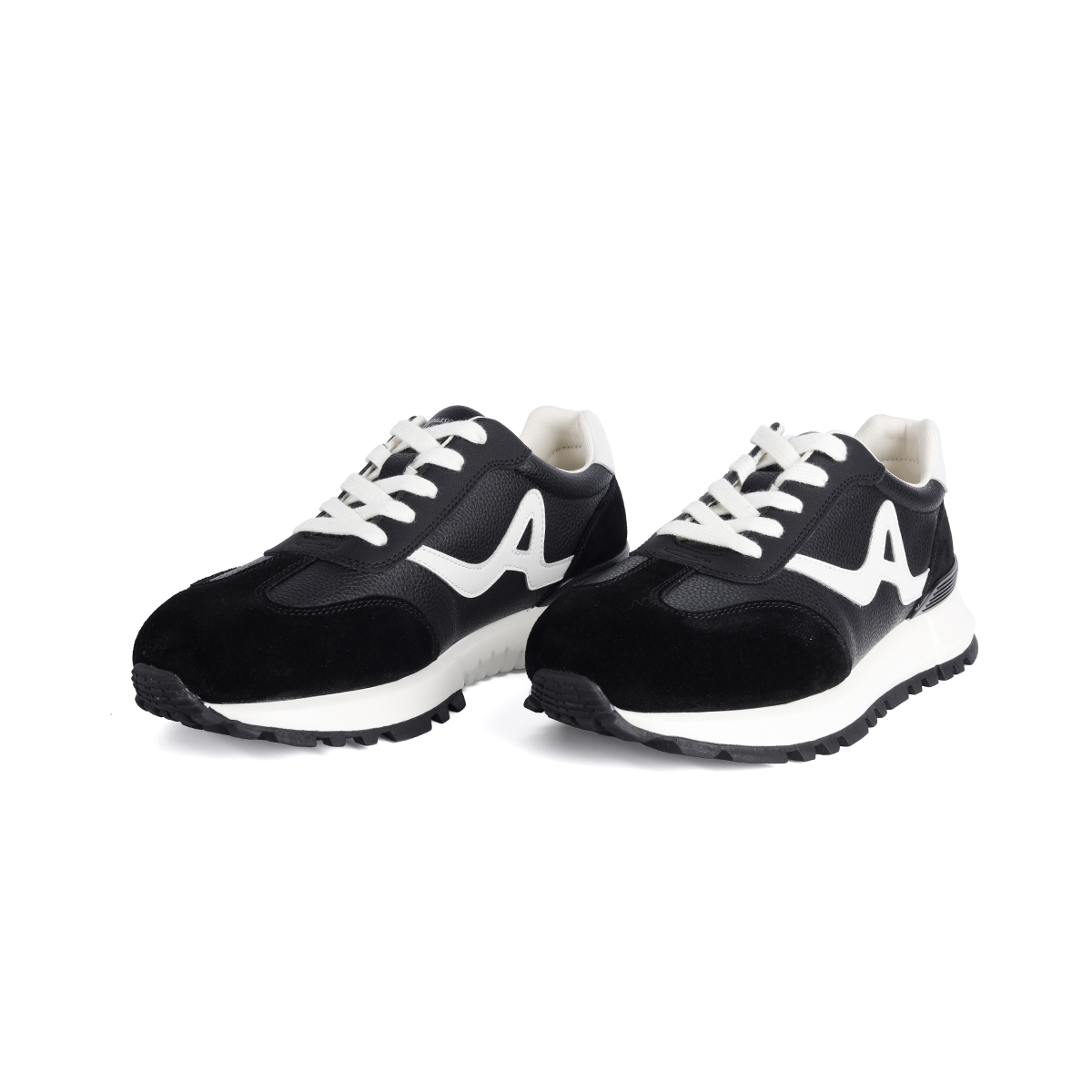 AQUASCUTUM Мужские повседневные кроссовки Low Top сине-черные, цвет Blue Black — фото 2