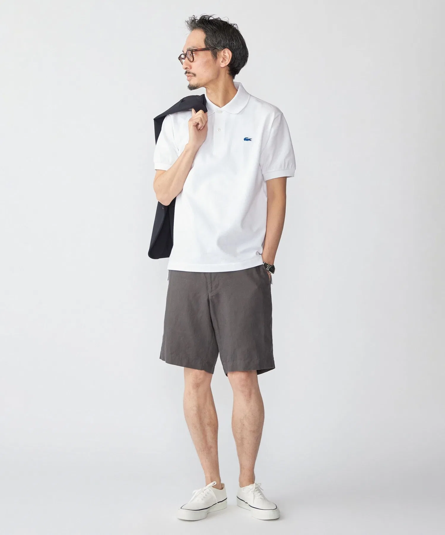 [Эксклюзивно для SHIPS] LACOSTE: Поло с удлиненной задней частью — фото 2