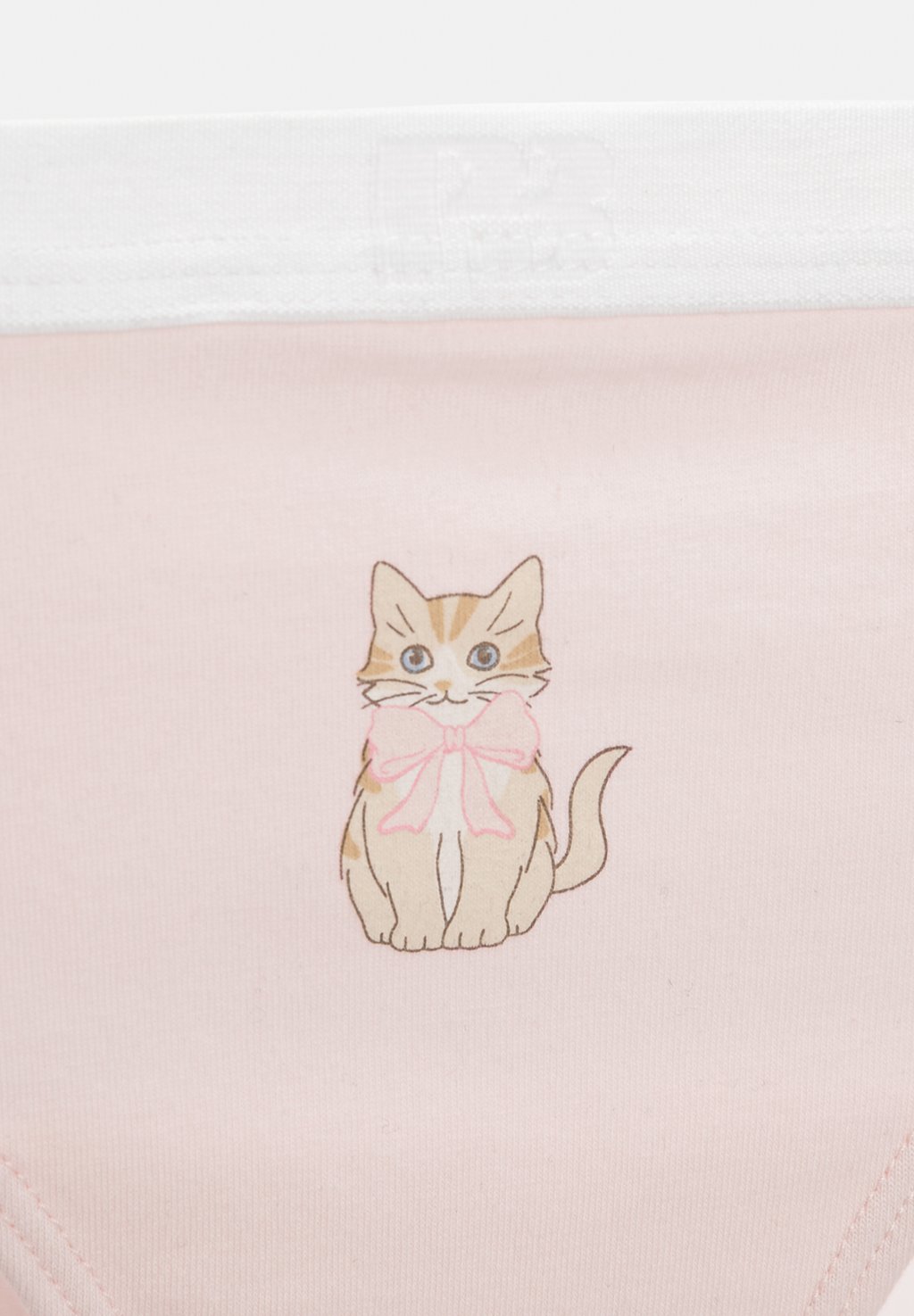 

Стринги KITTEN PRINT PACK OF 3 PULL&BEAR, розовый