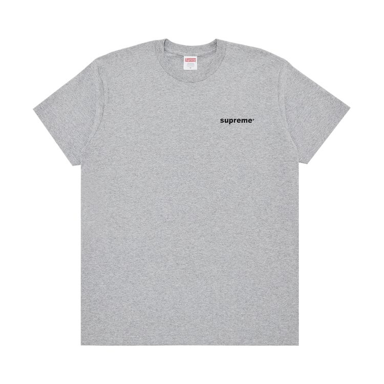 

Футболка Supreme Fuck Money Tee, цвет Heather Grey