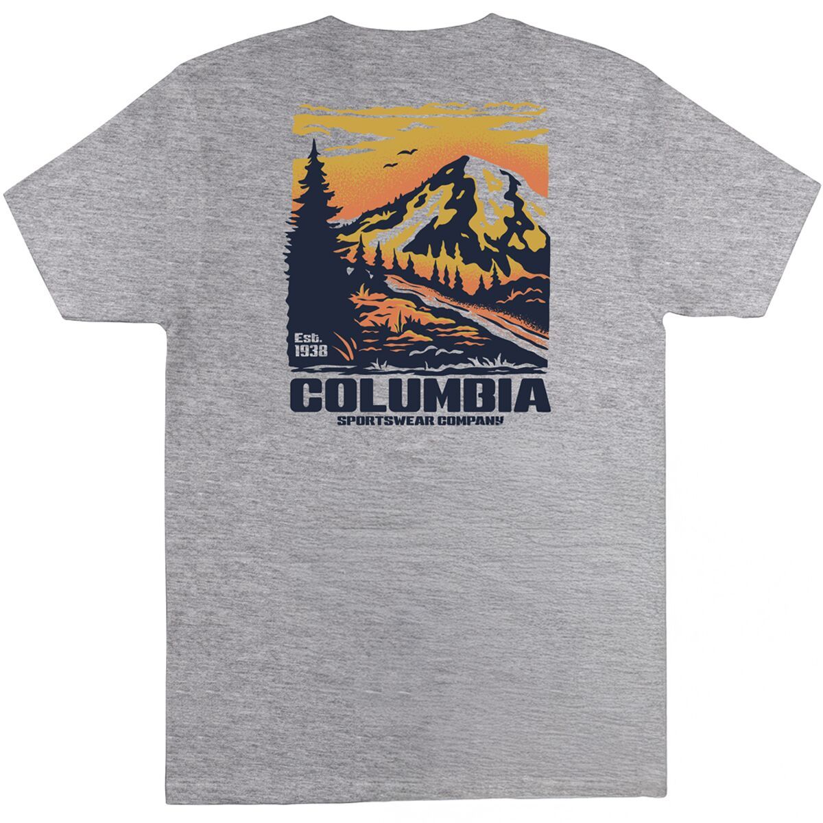 

Футболка с коротким рукавом Cenat Columbia, серый