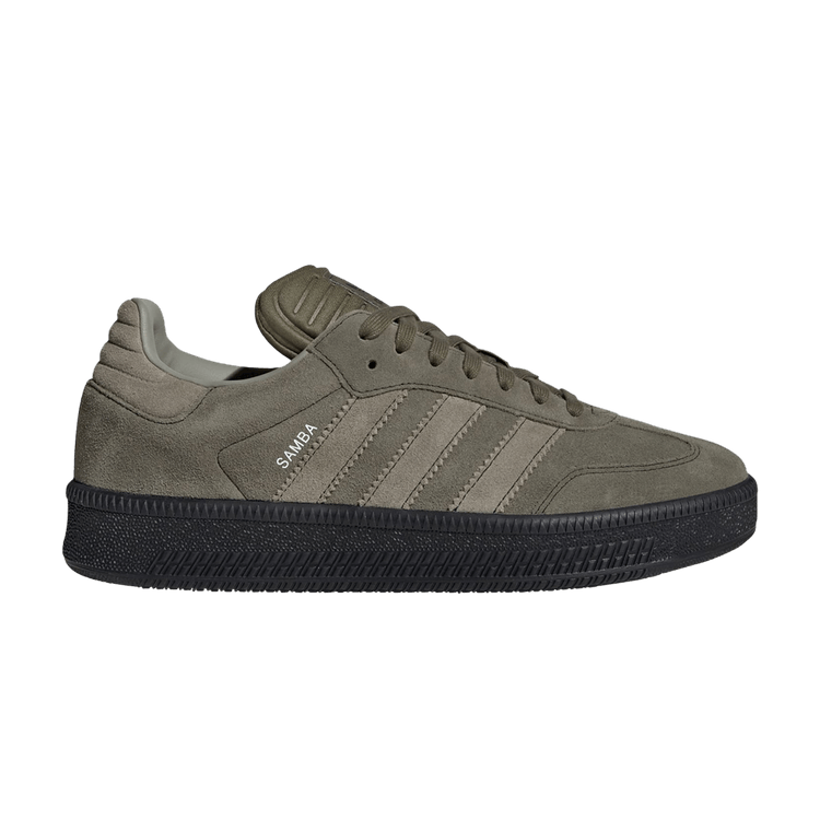 

Кроссовки Samba XLG 'Olive Strata Silver Pebble', зеленый