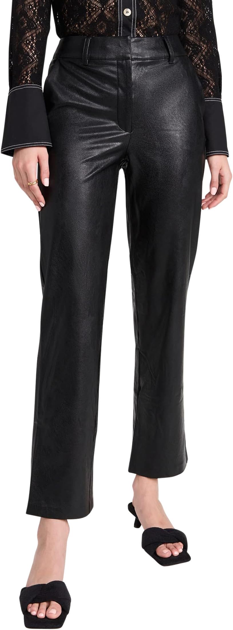 

Брюки Commando Faux Leather Full-Length Trousers SLG75, черный
