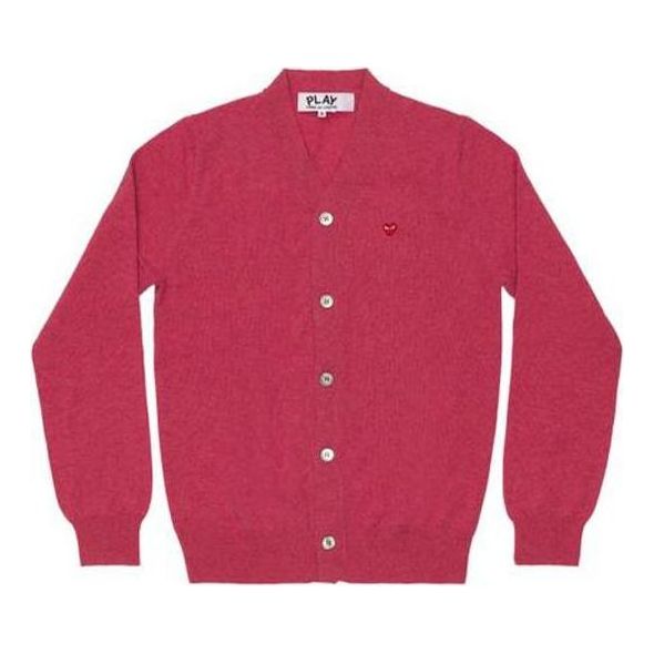

Кардиган COMME des GARCONS PLAY Small Heart Cardigan 'Pink' AZ-N080-051-4, розовый