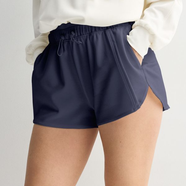 

Женские высокие шорты Solace для бега Flx, цвет plum sherry