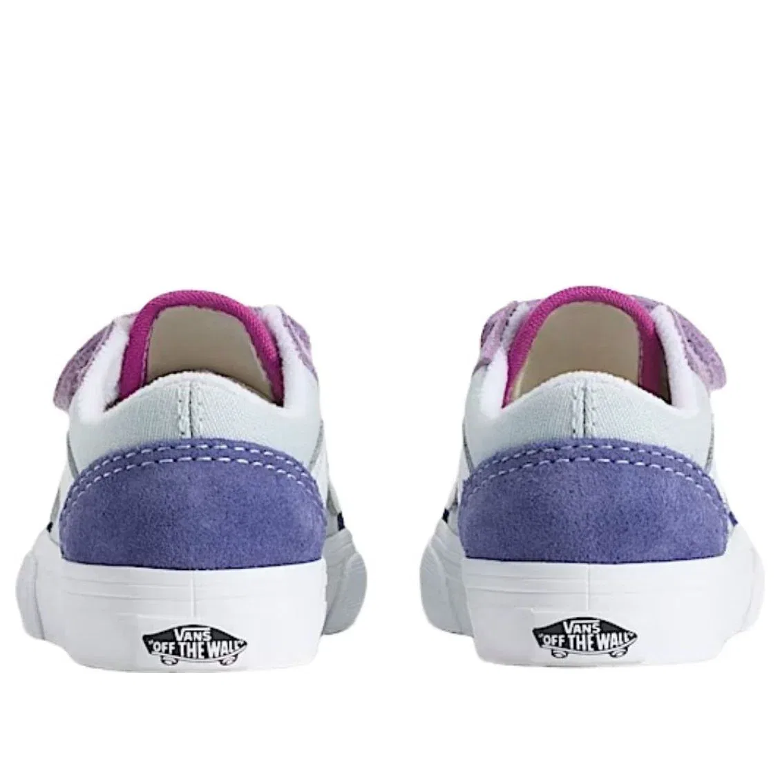Кеды Vans Old Skool V 'Blue Pink Purple' VN000Z9TBMB, фиолетовый — фото 4