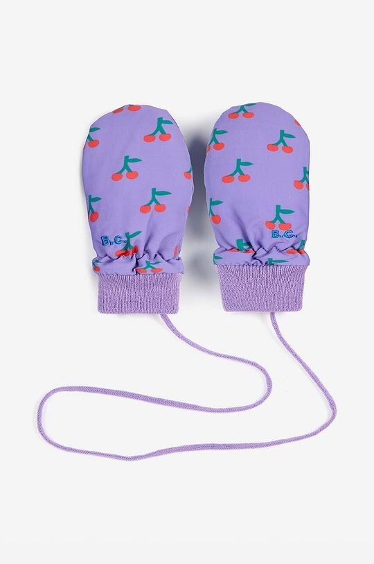 

Детские перчатки "Вишня" Bobo Choses, фиолетовый