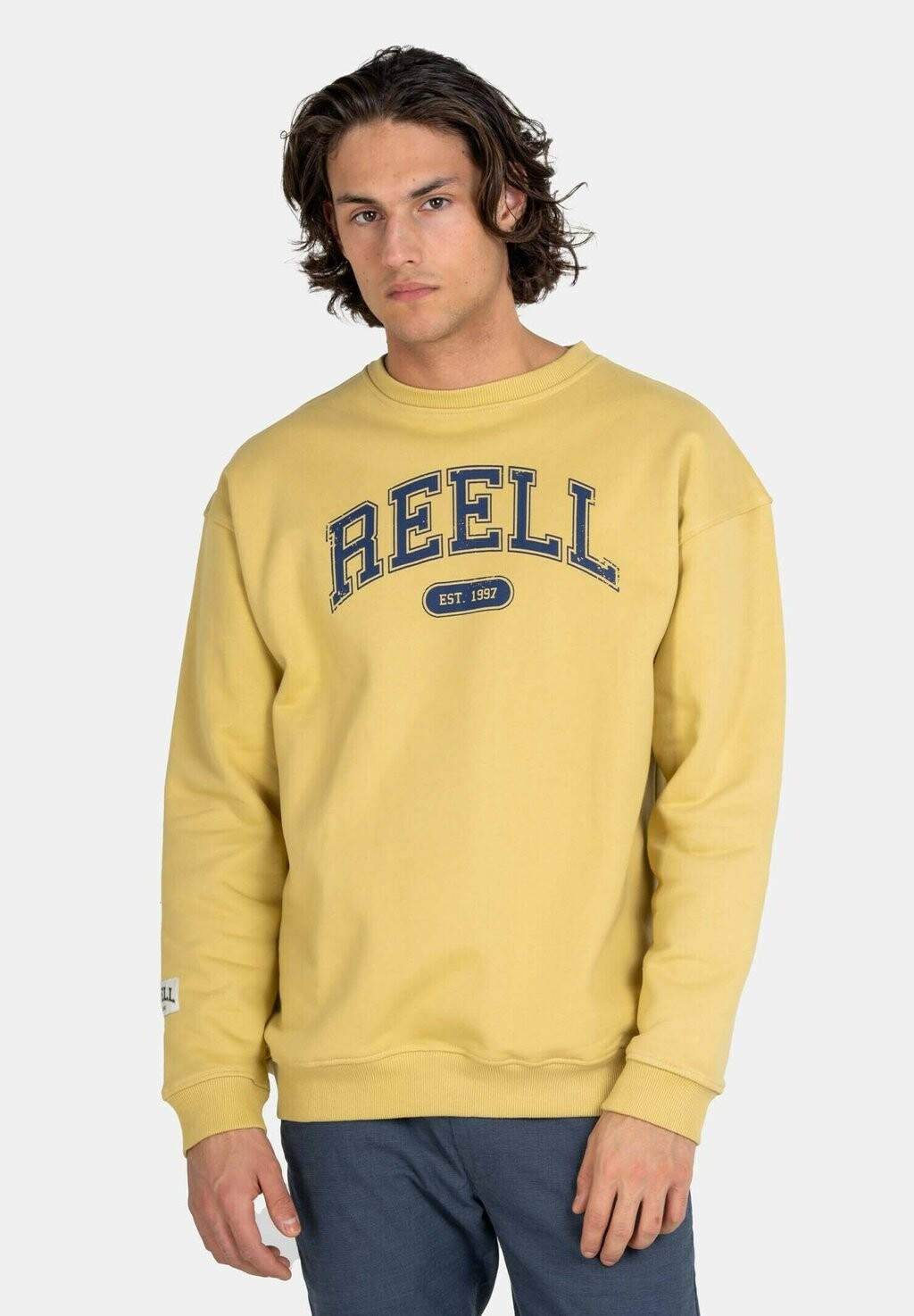 

Толстовка CREWNECK Reell, цвет hemp