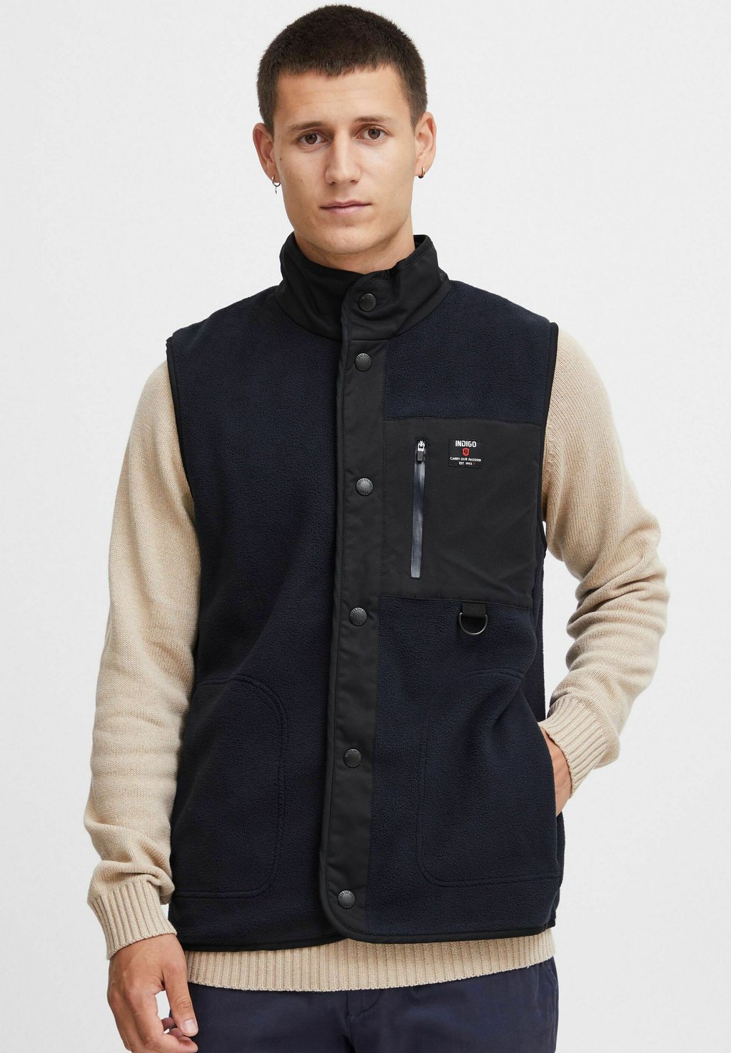 

Жилет MAJS INDICODE JEANS, темно-синий