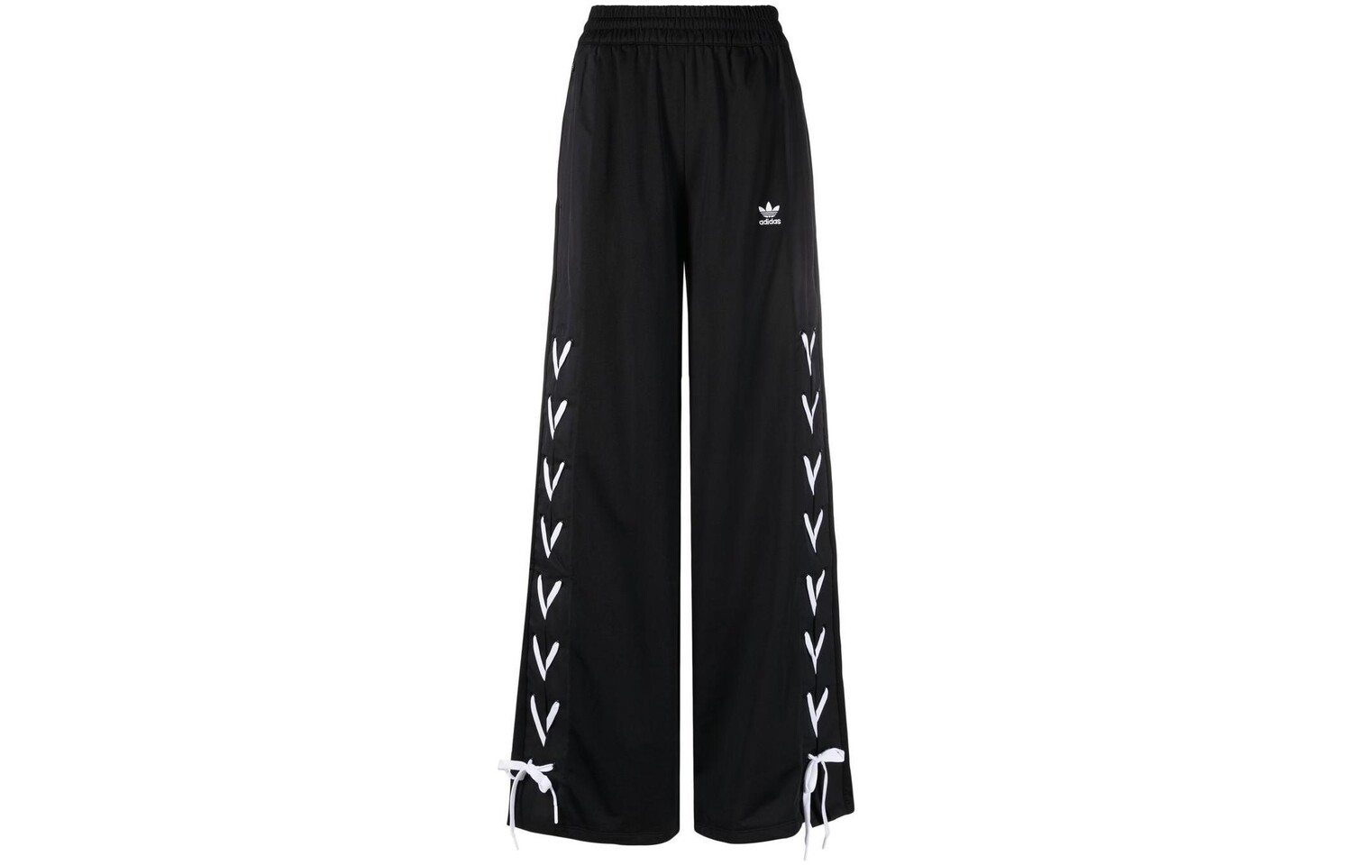 

Трикотажные спортивные штаны женские черные Adidas Originals