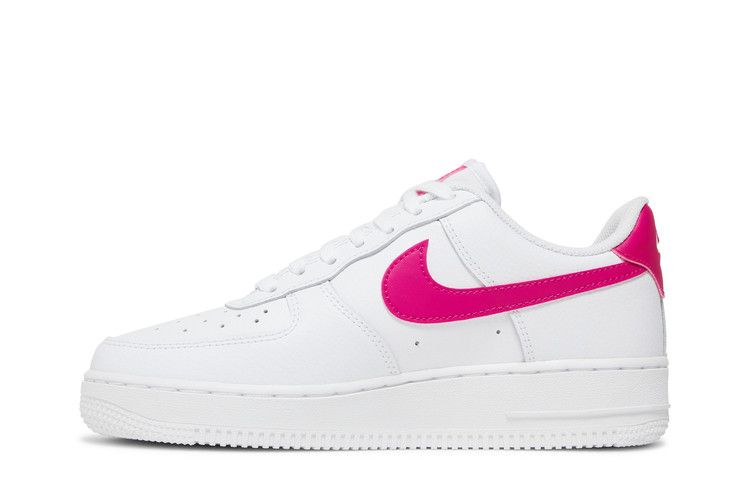 Кроссовки Nike Wmns Air Force 1 '07 'White Pink Prime', белый — фото 4