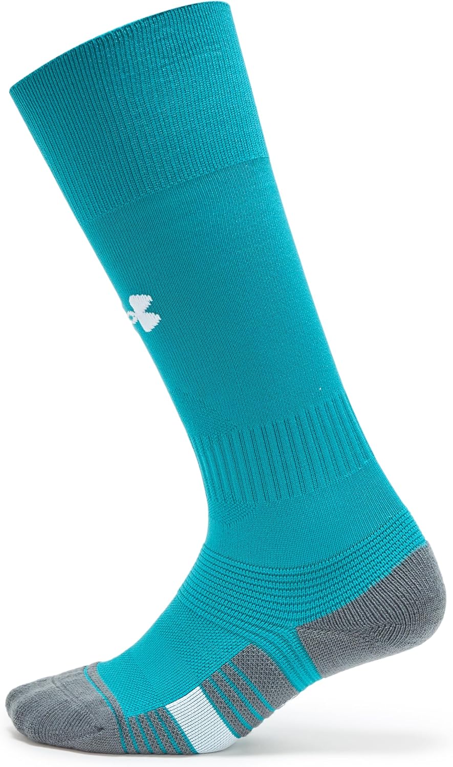 

Under Armour Unisex Magnetico носки до икры, (722) Coastal Teal/Pitch Gray/White
