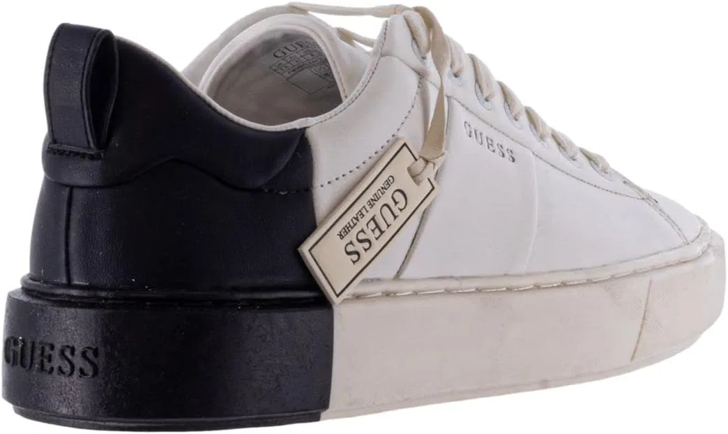 Новые мужские кроссовки Vice Trainers от GUESS, White Black — фото 4
