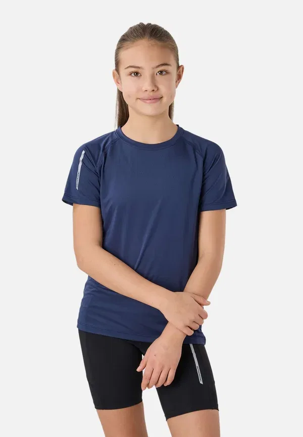 Футболка для тренировок Swedemount Core Training Tee G JR Basic T-Shirt, темно-синий — фото 2