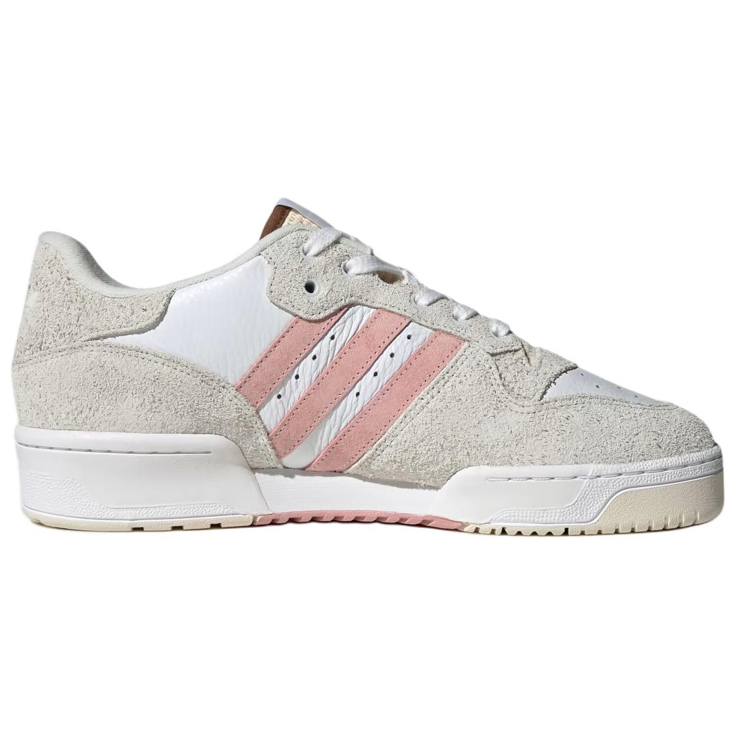 Мужские кроссовки для скейтбординга adidas originals Rivalry, White/Brown — фото 2