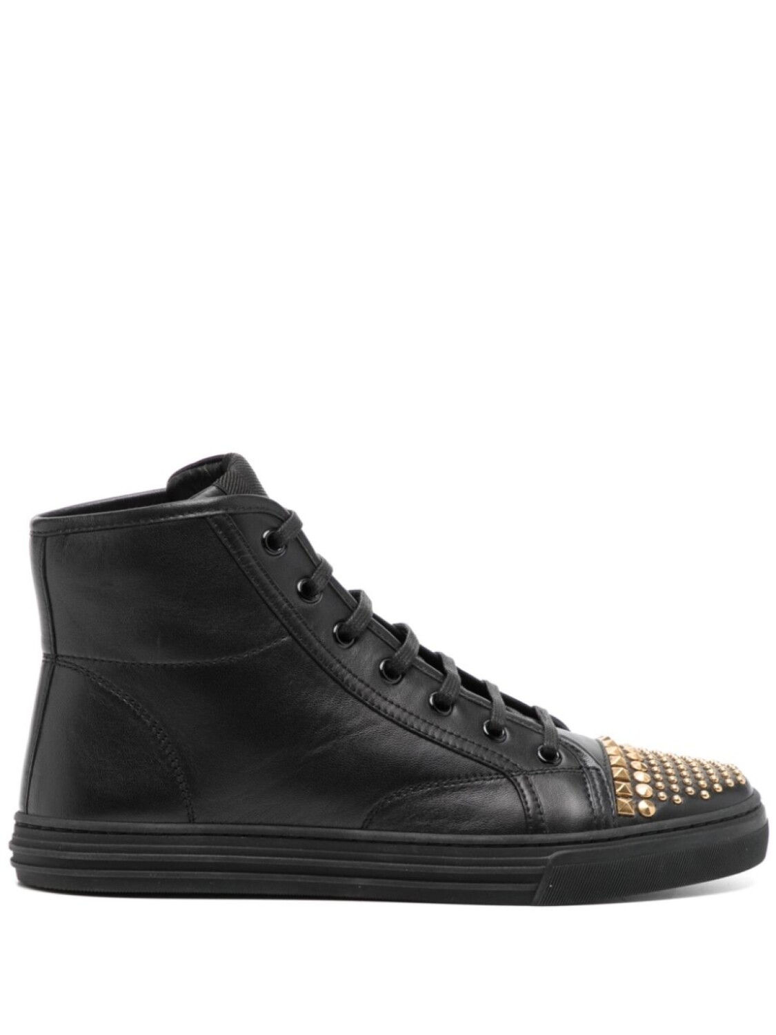 

Gucci кеды на шнуровке, черный
