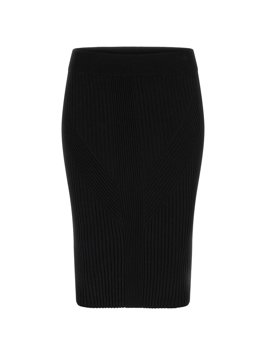

Юбка миди GUESS Skirt, черный