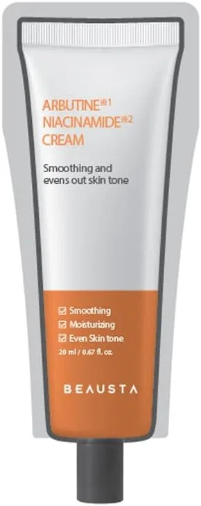 Крем для лица Beausta — Дневной Dual Formula Albutin x Niacinamide, 20 мл