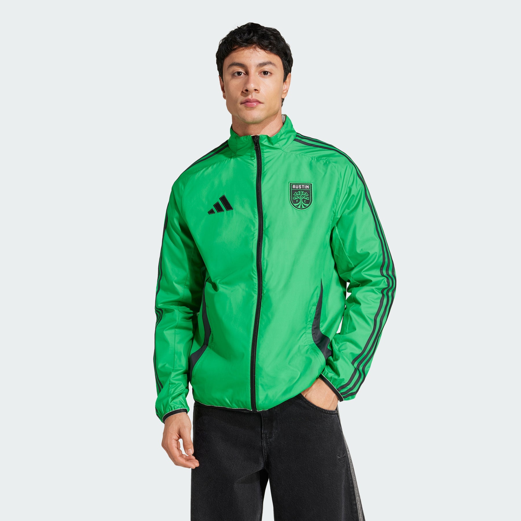 

Двусторонняя куртка ФК «Остин» Adidas, real green