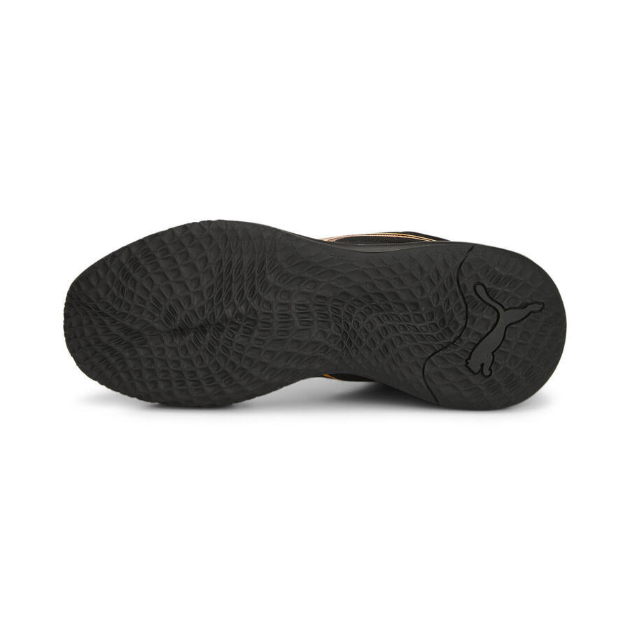 Баскетбольные кроссовки Playmaker Pro Laser мужские PUMA Black Ultra Orange — фото 4