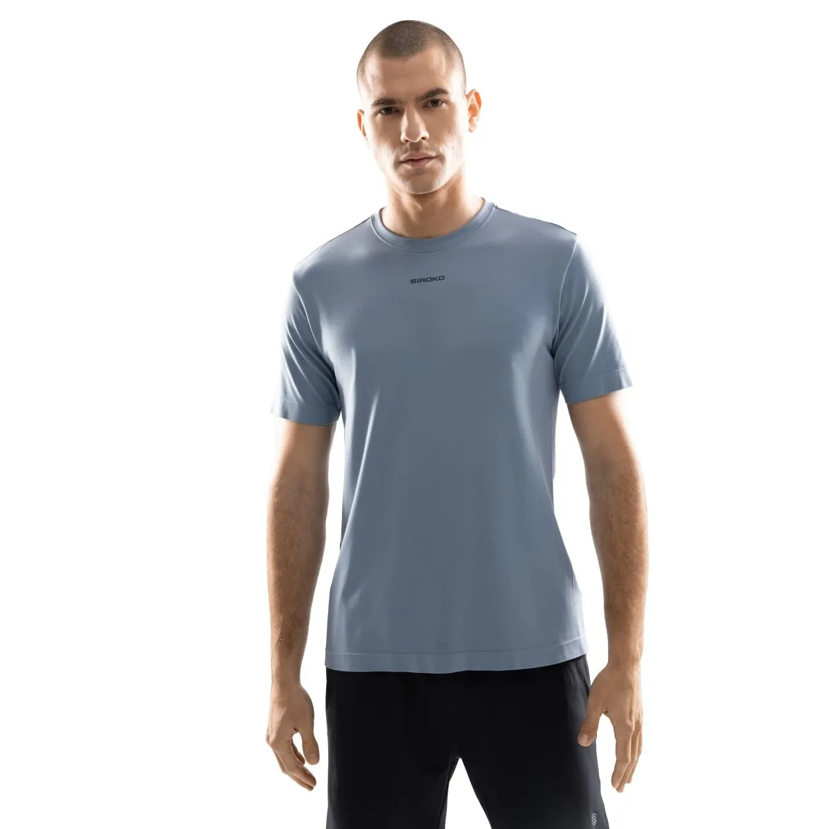 

Мужская тренировочная футболка Siroko, светло-голубой