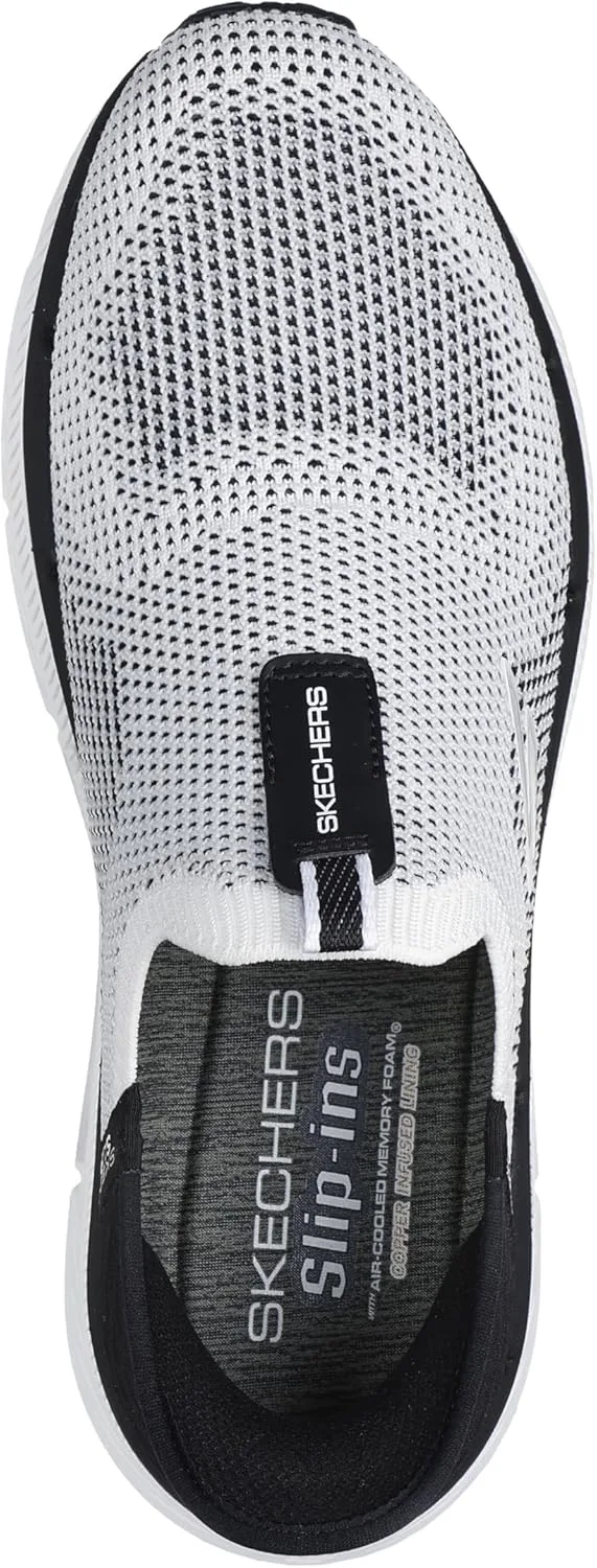 Мужские кроссовки Skechers Max Cushioning Premier 2.0, белый/черный — фото 2