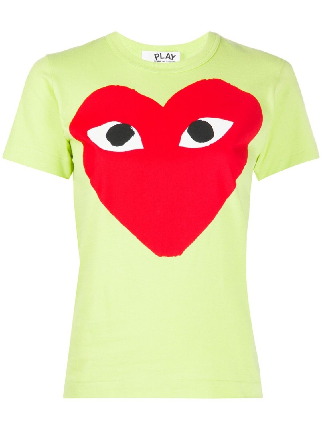 

Comme Des Garçons Play футболка с круглым вырезом и принтом, зеленый